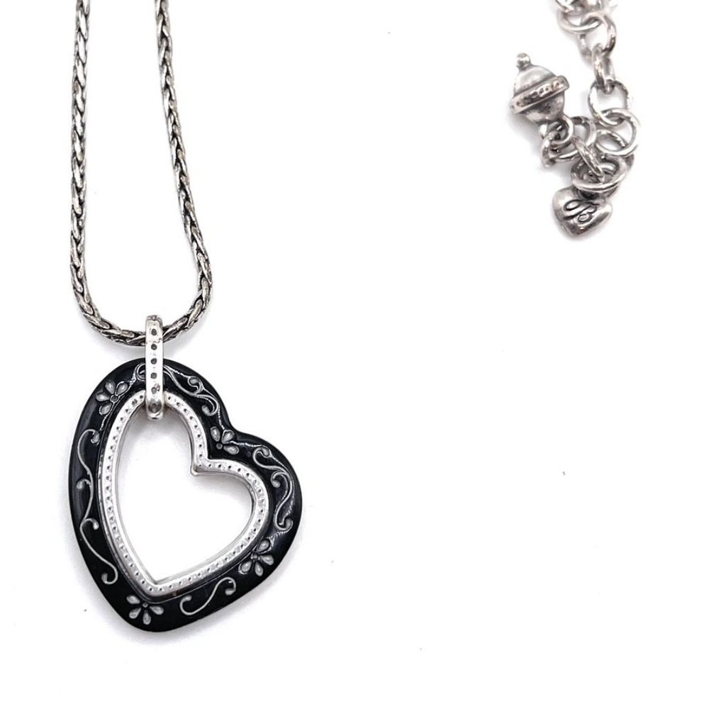 Brighton Metro Reversible Heart Necklace - 2825